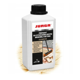 MYCIA KOSTKI BRUKOWEJ CLEANER HD środek do RDZY JURGA 1 L