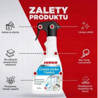 Płyn do szyb i luster ANTYPOARA JURGA 0,5L – bez smug, z połyskiem