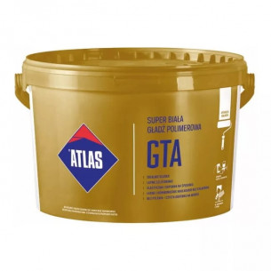 ATLAS GTA BIAŁA GŁADŹ POLIMEROWA 18kg