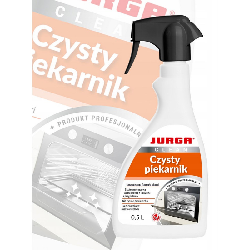 Płyn do MYCIA piekarnika NA PRZYPALENIA usuwa TRUDNE zabrudzenia 0,5L
