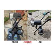 Płyn do NARZĘDZI budowlanych silne zabrudzenia CZYSTE NARZĘDZIA JURGA 0,5L