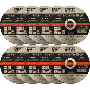 TARCZA TARCZE DO CIĘCIA METALU 125x1 mm INOX 10szt