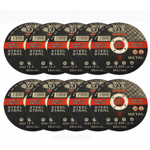 TARCZA TARCZE DO CIĘCIA METALU 115x1,0 mm 10szt