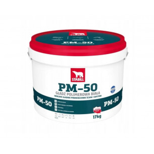 Gładź Polimerowa Biała Stabill PM-50 17 kg