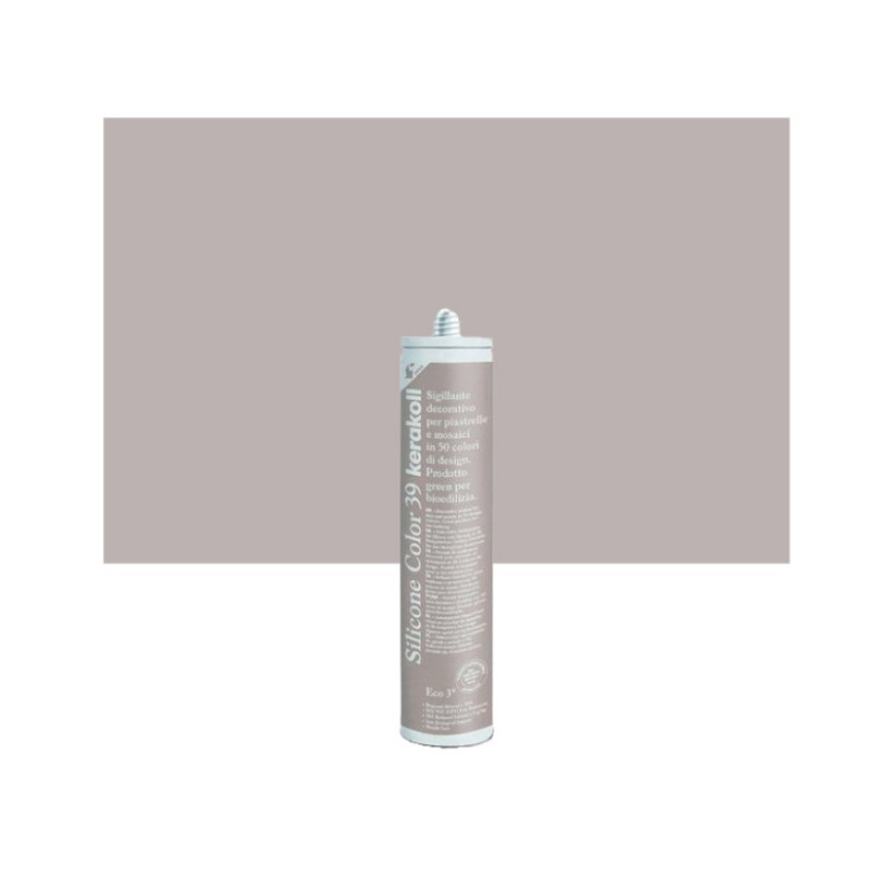 Kerakoll Silikon Color 39 silikon 310 ml uszczelniacz kolorowy do fug płytek