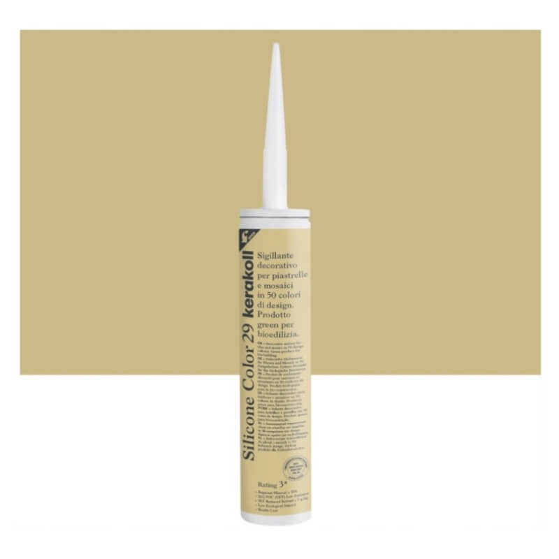 Kerakoll Silikon Color 29 silikon 310 ml uszczelniacz kolorowy do fug płytek