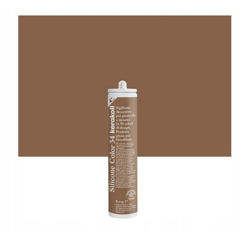 Kerakoll Silikon Color 34 silikon 310 ml uszczelniacz kolorowy do fug płytek