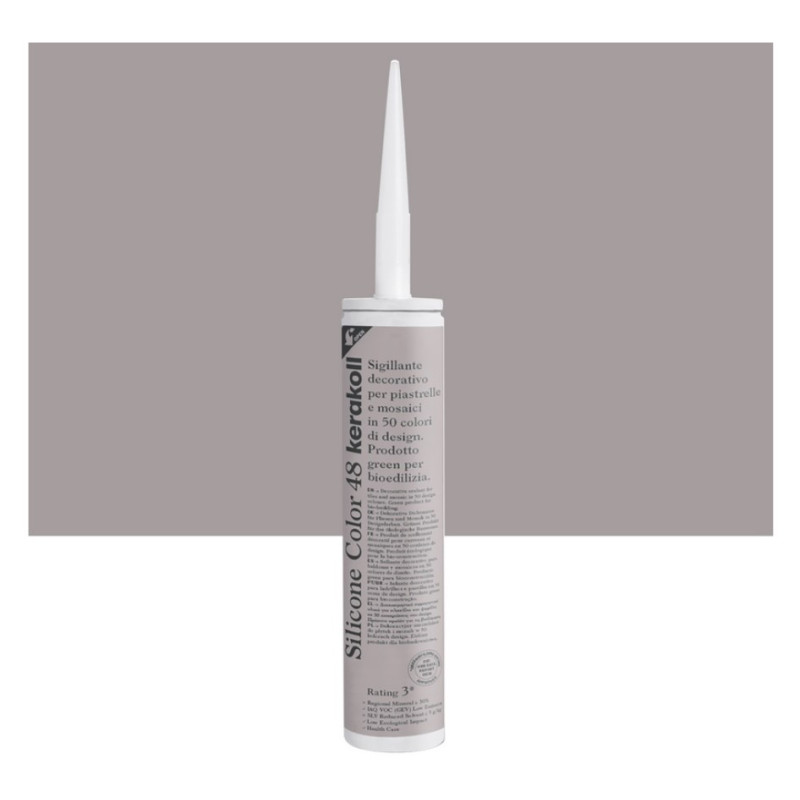 Kerakoll Silikon Color 48 silikon 310 ml uszczelniacz kolorowy do fug płytek