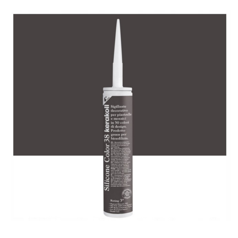Kerakoll Silikon Color 38 silikon 310 ml uszczelniacz kolorowy do fug płytek