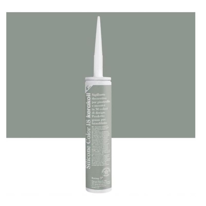 Kerakoll Silikon Color 18 silikon 310 ml uszczelniacz kolorowy do fug płytek