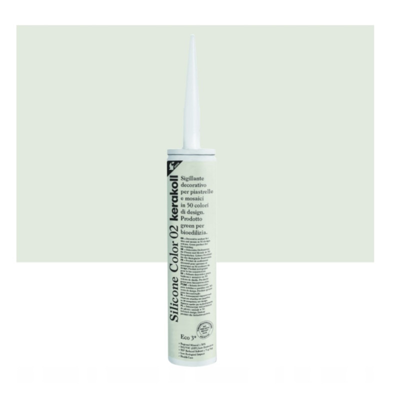 Kerakoll Silikon Color 02 silikon 310 ml uszczelniacz kolorowy do fug płytek