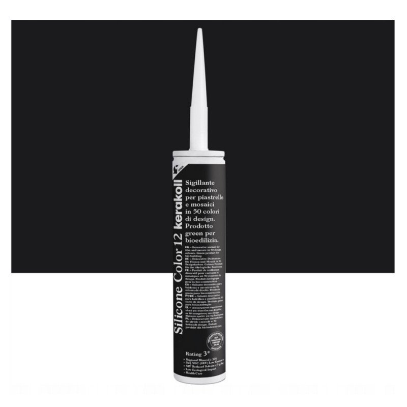 Kerakoll Silikon Color 12 silikon 310 ml uszczelniacz kolorowy do fug płytek