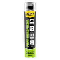 PIANKA MONTAŻOWA DISTYK DEN BRAVEN PU 750ml PISTOLETOWA NISKOROZPRĘŻNA