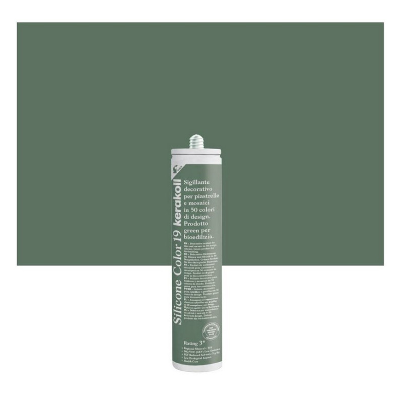 Kerakoll Silikon Color 19 silikon 310 ml uszczelniacz kolorowy do fug płytek