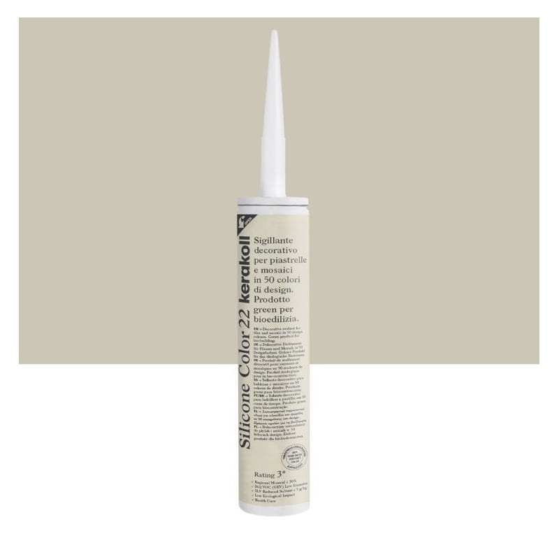 Kerakoll Silikon Color 22 silikon 310 ml uszczelniacz kolorowy do fug płytek