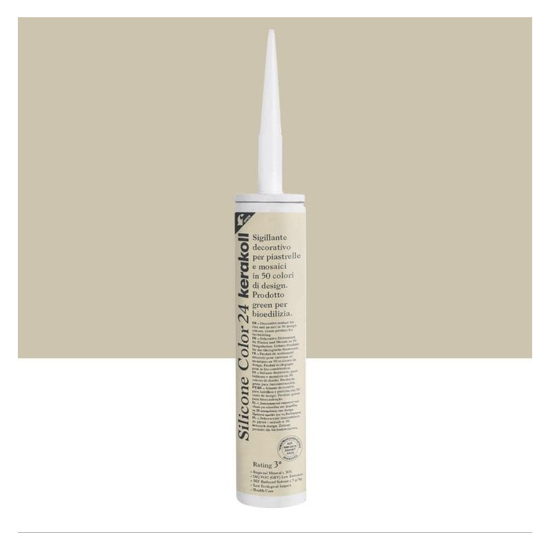 Kerakoll Silikon Color 24 silikon 310 ml uszczelniacz kolorowy do fug płytek