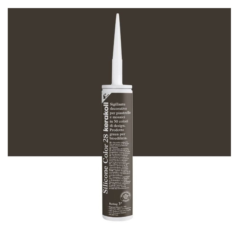 Kerakoll Silikon Color 28 silikon 310 ml uszczelniacz kolorowy do fug płytek