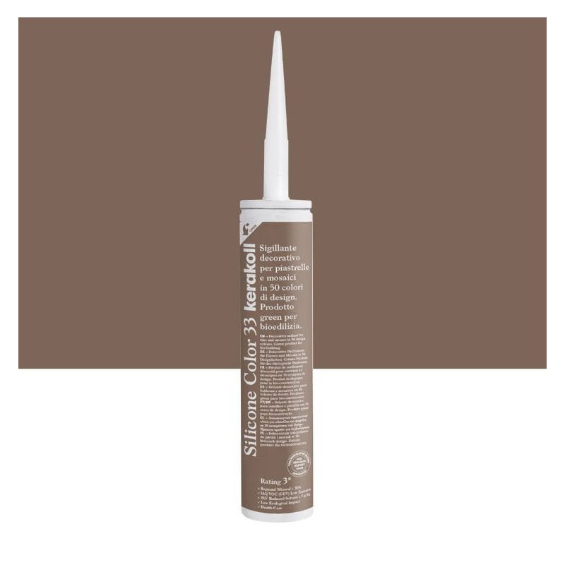 Kerakoll Silikon Color 33 silikon 310 ml uszczelniacz kolorowy do fug płytek