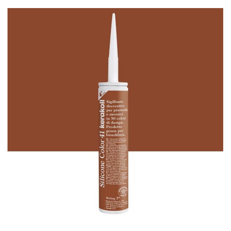 Kerakoll Silikon Color 41 silikon 310 ml uszczelniacz kolorowy do fug płytek