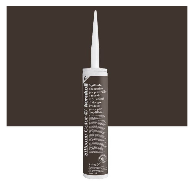 Kerakoll Silikon Color 47 silikon 310 ml uszczelniacz kolorowy do fug płytek