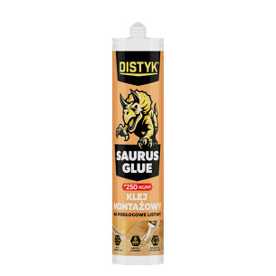 DISTYK SAURUS GLUE KLEJ MONTAŻOWY DO LISTEW SZTUKATERII