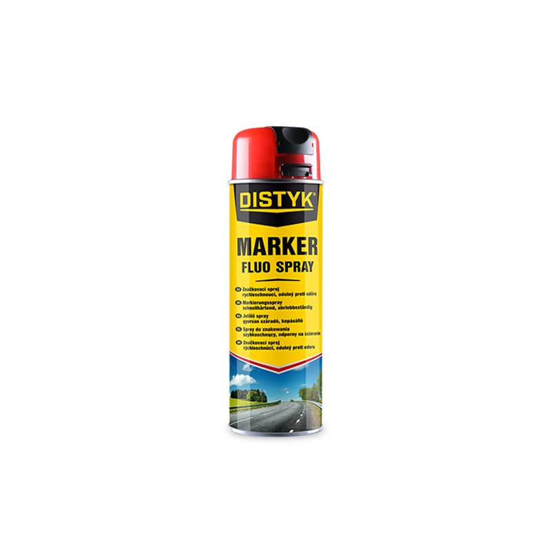 FARBA W SPRAY DO ZNAKOWANIA RÓŻOWY 500ml MARKER BUDOWLANY