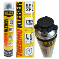 KLEJ DO STYROPIANU DISTYK PIANO 750ml PISTOLETOWY DO OCIEPLEŃ EPS