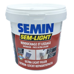 SEMIN SEM LIGHT 1L LEKKA MASA NAPRAWCZA WYGŁADZAJĄCA DO ŚCIAN