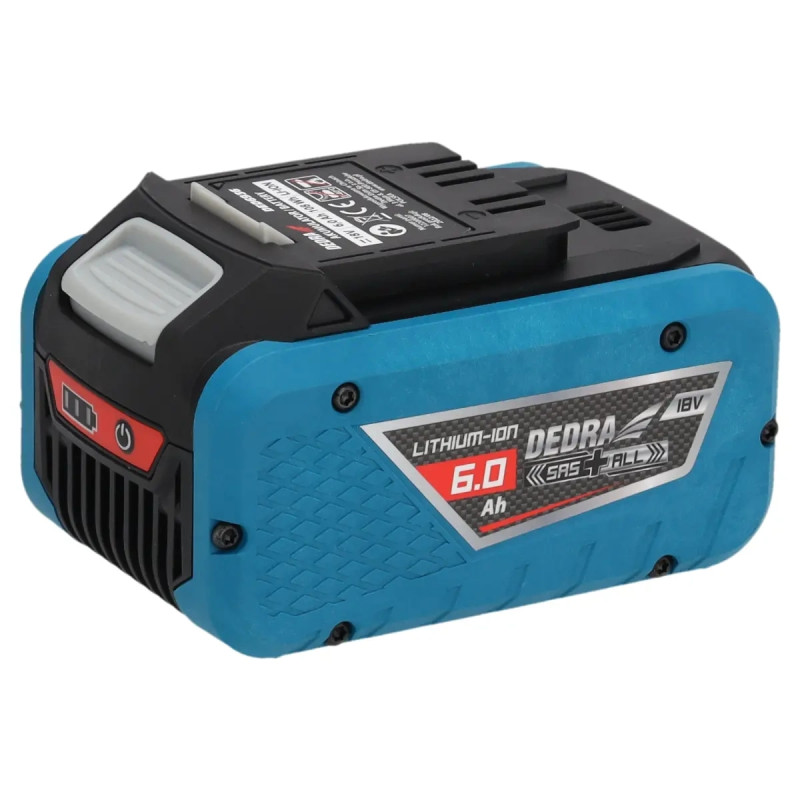 DEDRA DED6936 AKUMULATOR 6Ah 18V LI-ION SAS+ALL DO NARZĘDZI