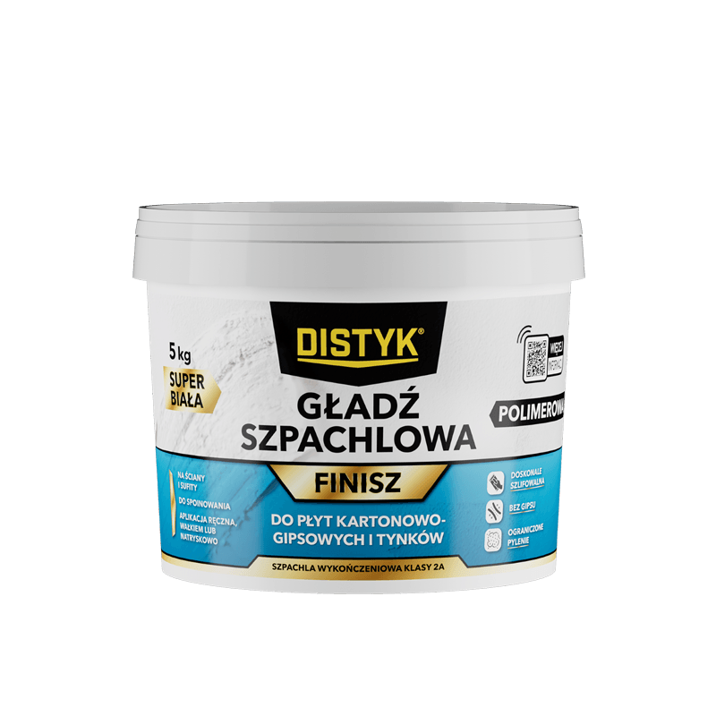 DISTYK GŁADŹ SZPACHLOWA FINISH 5kg