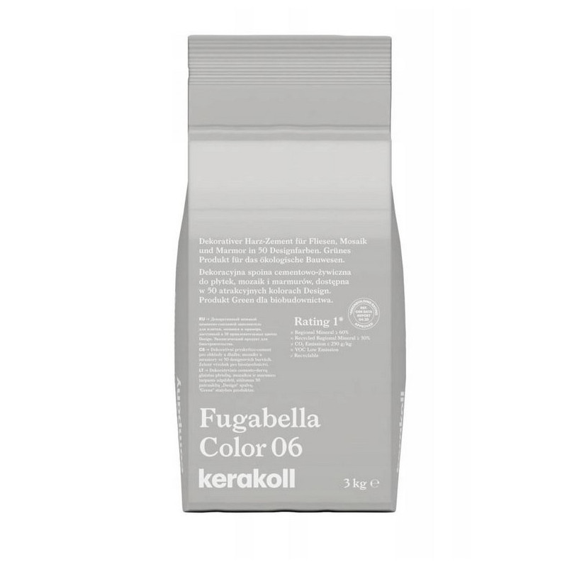 FUGA KERAKOLL FUGABELLA COLOR 06 3KG DO PŁYTEK CERAMICZNYCH