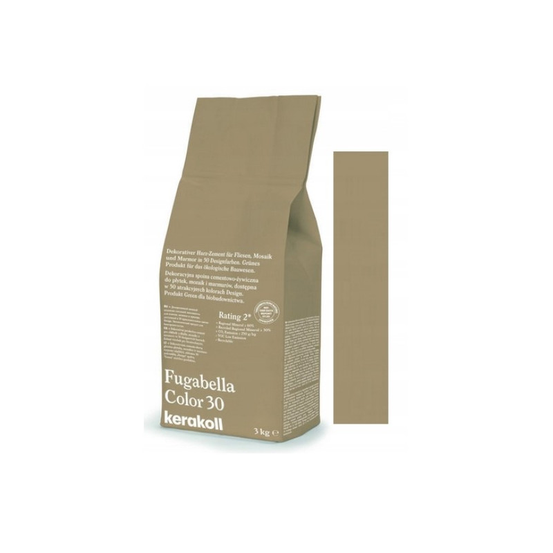 FUGA KERAKOLL FUGABELLA COLOR 30 3KG DO PŁYTEK CERAMICZNYCH