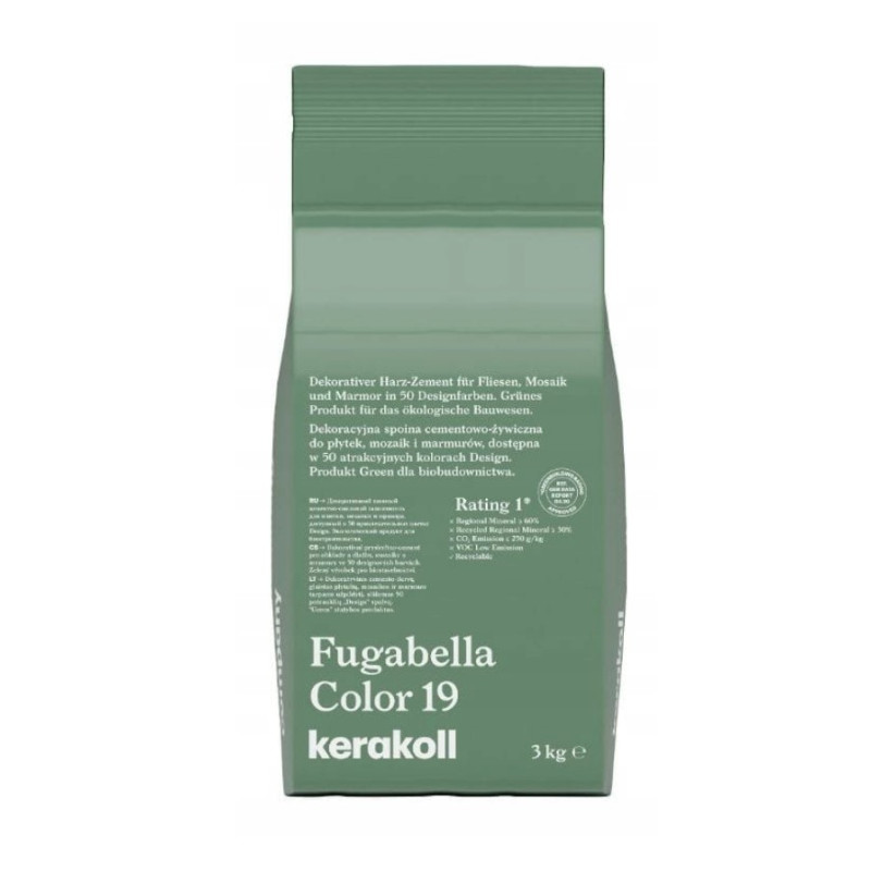 FUGA KERAKOLL FUGABELLA COLOR 19 3KG DO PŁYTEK CERAMICZNYCH