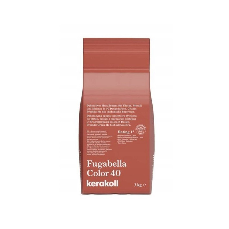 FUGA KERAKOLL FUGABELLA COLOR 40 3KG DO PŁYTEK CERAMICZNYCH