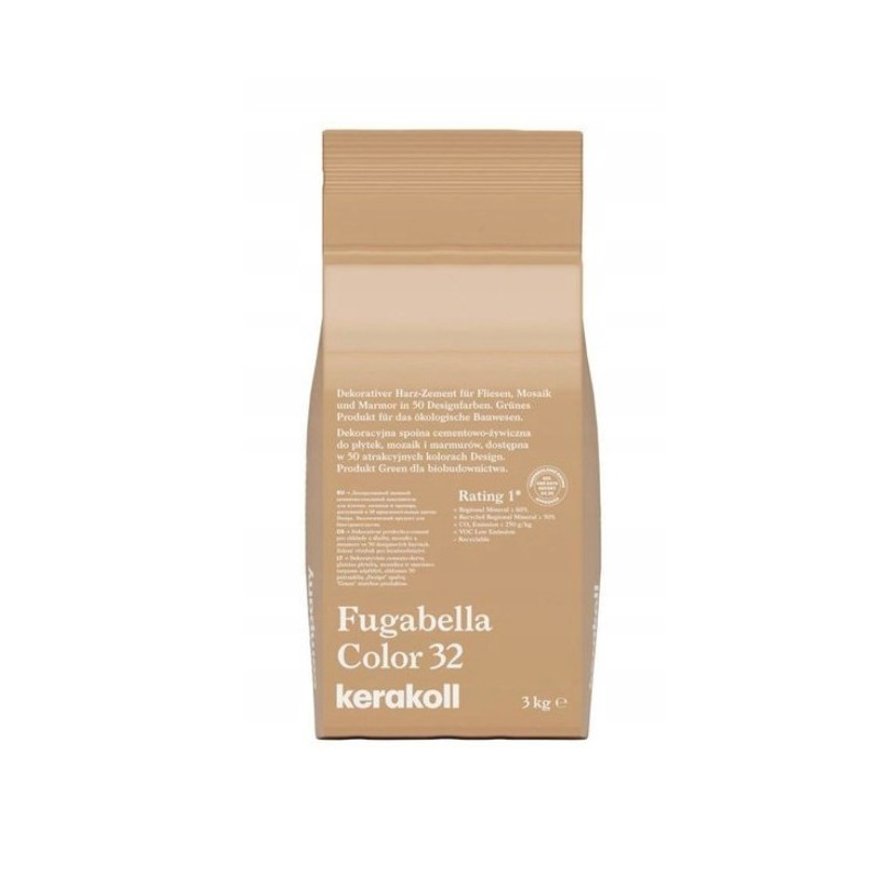 FUGA KERAKOLL FUGABELLA COLOR 32 3KG DO PŁYTEK CERAMICZNYCH
