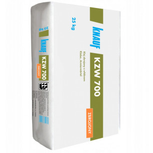 KNAUF KLEJ ZBROJNY KZW700 Z WŁÓKNEM 25kg DO WEŁNY