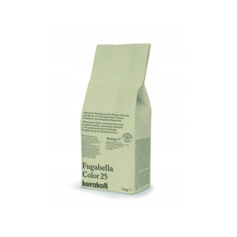 FUGA KERAKOLL FUGABELLA COLOR 25 3KG DO PŁYTEK CERAMICZNYCH