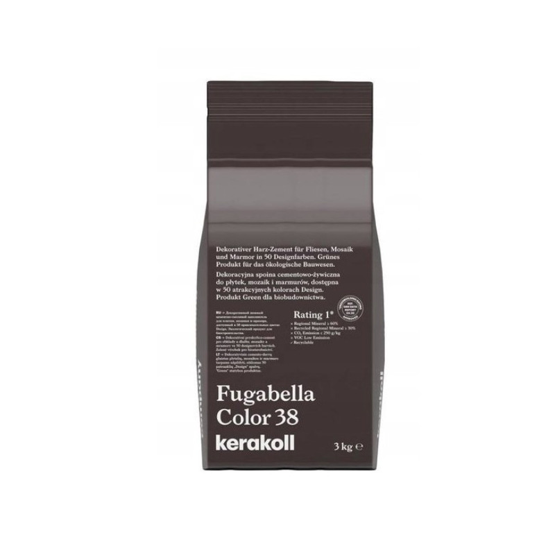 FUGA KERAKOLL FUGABELLA COLOR 38 3KG DO PŁYTEK CERAMICZNYCH
